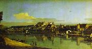 Pirna Seen from the Right Bank of the Elbe Bernardo Bellotto